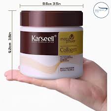 Karseell Maca Power Collagen Hair Mask 500ml – Deep Repair Treatment for Dry & Damaged Hair